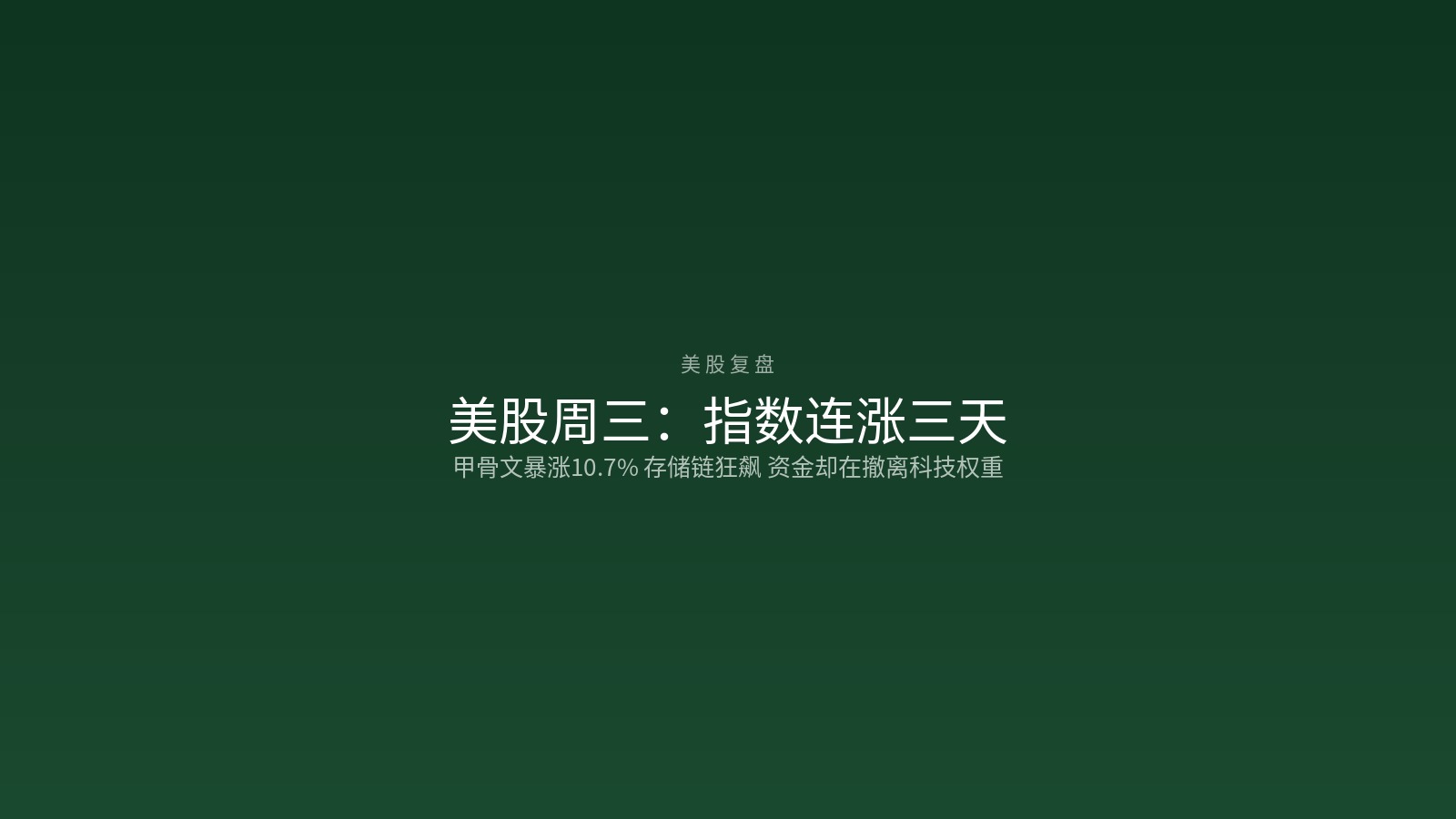 美股周三（2026-10-28）复盘